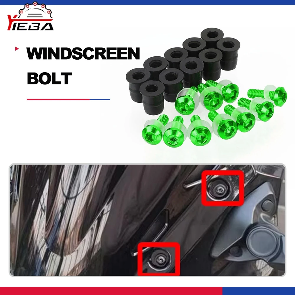 M5 For Yamaha FZ1 FZS1000 Fazer FZ6R FZ6 FZ8-N S Fazer8 FZ16 FJR 1300 TDM 900 TRACER 900 FJ-09 Windscreen Windshield Bolts Screw
M5 For Yamaha FZ1 FZS1000 Fazer FZ6R FZ6 FZ8-N S Fazer8 FZ16 FJR 1300 TDM 900 TRACER 900 FJ-09 Windscreen Windshield Bolts Screw