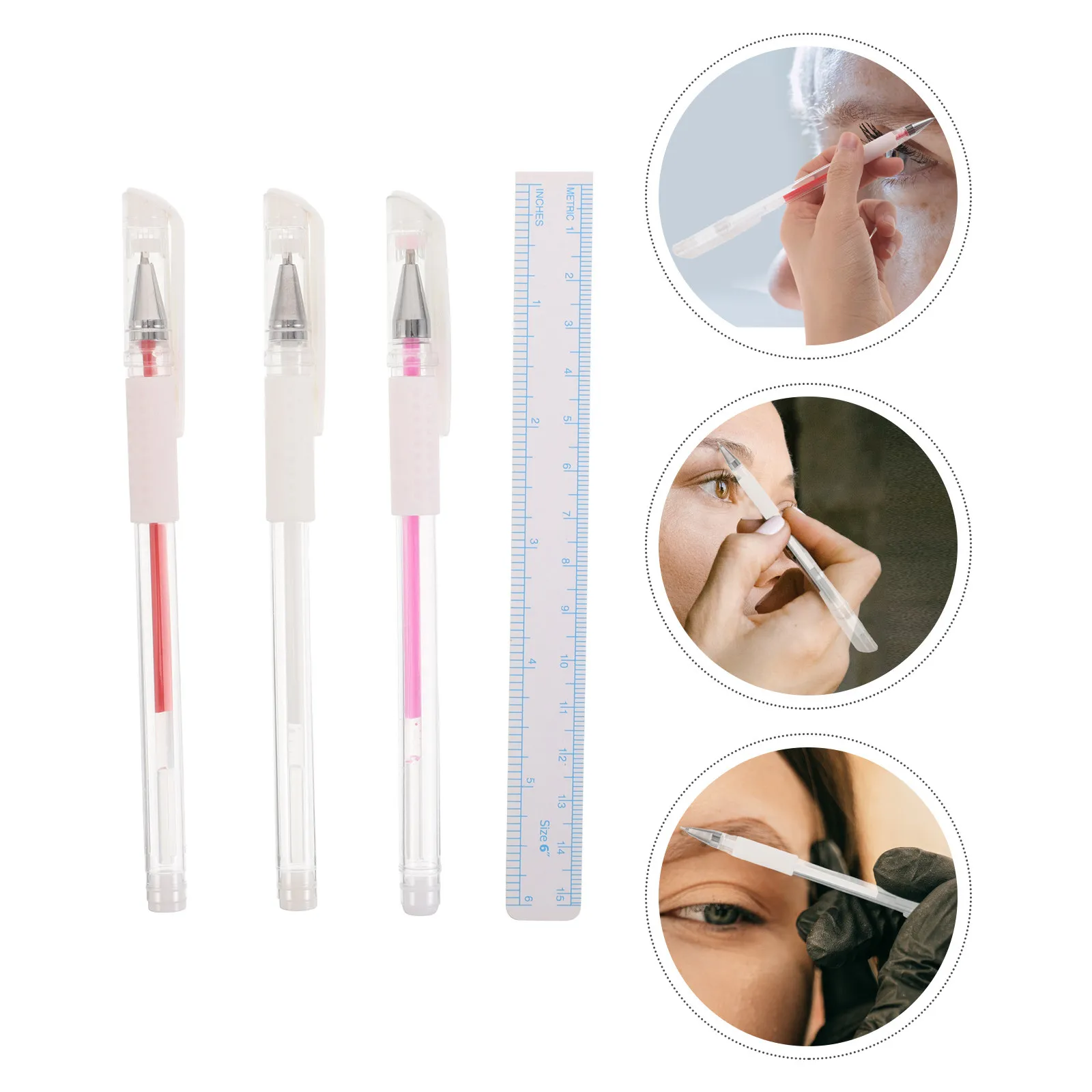 9Pcs Eyebrow Tattoo Marker Pen Precision Mapping Tool Waterproof Microblading Positioning Pencil Stencil Permanent Outline Pen
9Pcs Eyebrow Tattoo Marker Pen Precision Mapping Tool Waterproof Microblading Positioning Pencil Stencil Permanent Outline Pen