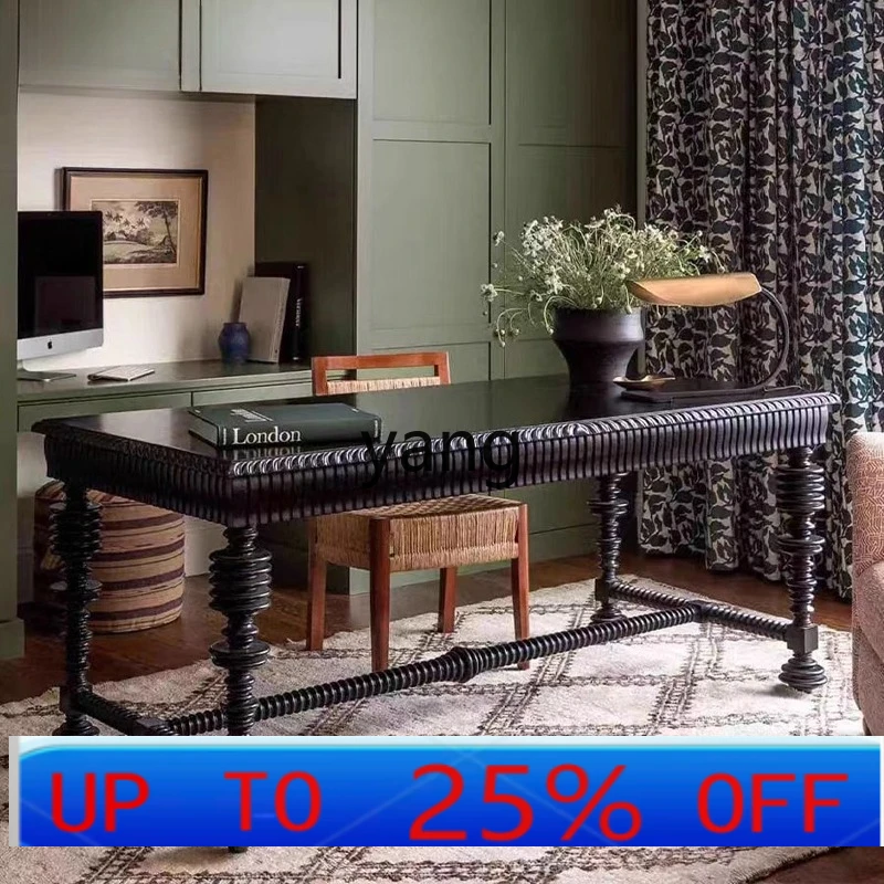 lmm retro solid wood desk study table computer table British classical desk American country writing desk
lmm retro solid wood desk study table computer table British classical desk American country writing desk