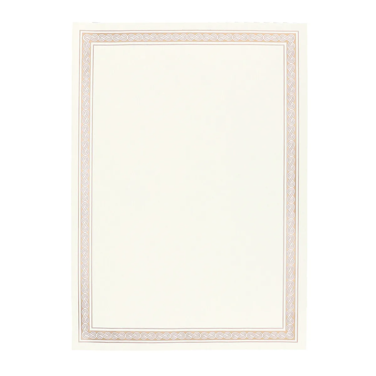 15Pcs Award Certificate Paper A4 Metallic Gold Border Hot Stamping Foil Embossed Seal Ribbon for Graduation School Recognition
15Pcs Award Certificate Paper A4 Metallic Gold Border Hot Stamping Foil Embossed Seal Ribbon for Graduation School Recognition