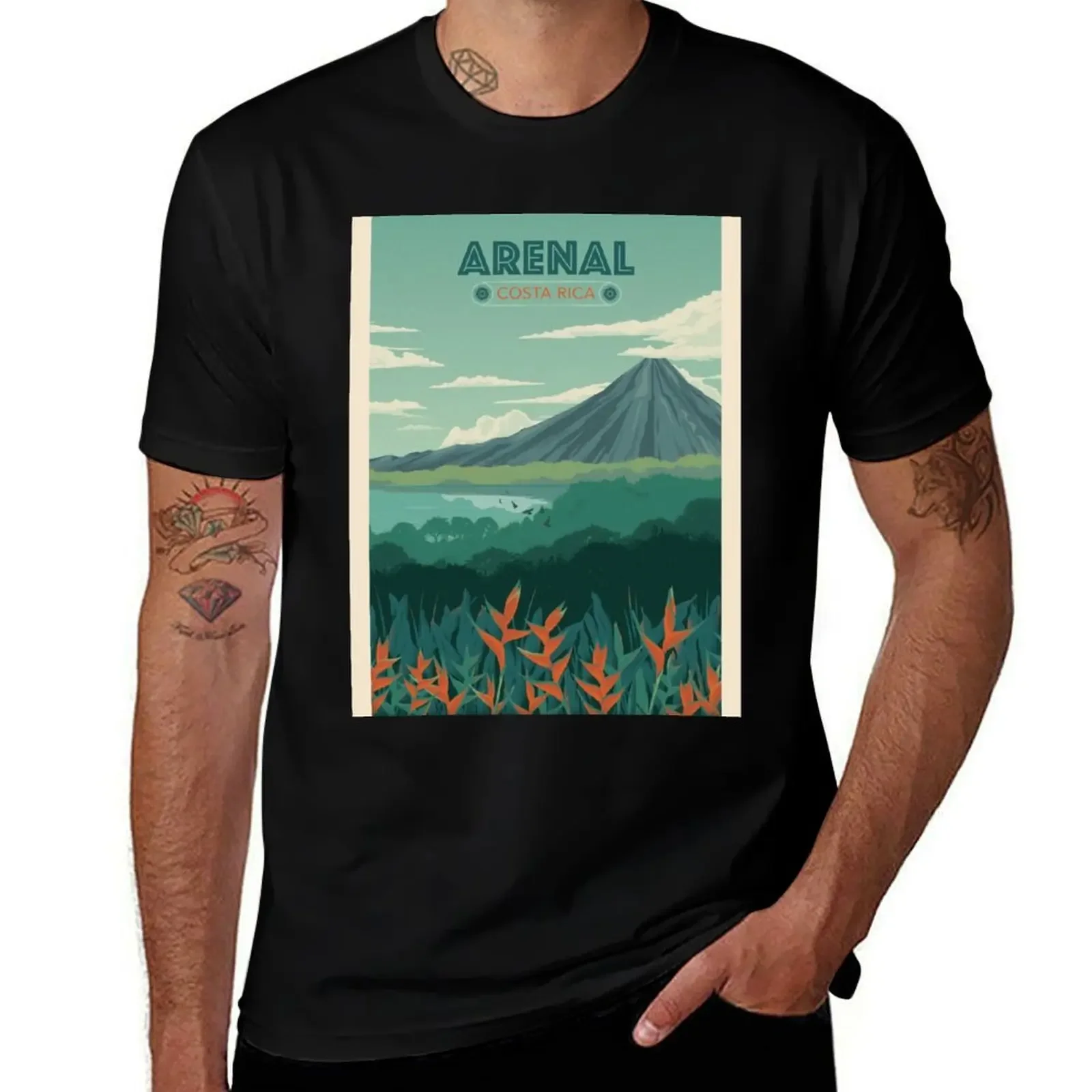 Футболка Arenal, Costa Rica, рубашки с графическим рисунком, роскошная мужская футболка большого размера, мужская футболка
Футболка Arenal, Costa Rica, рубашки с графическим рисунком, роскошная мужская футболка большого размера, мужская футболка