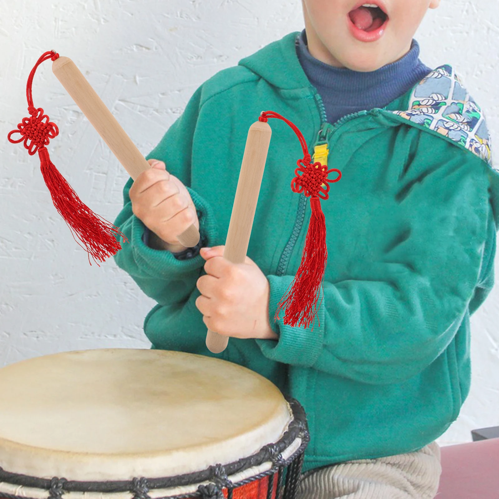 2 Pcs Music Wooden Stick Classical Percussion Instrument Baby Musical Instruments Toddler 
2 Pcs Music Wooden Stick Classical Percussion Instrument Baby Musical Instruments Toddler