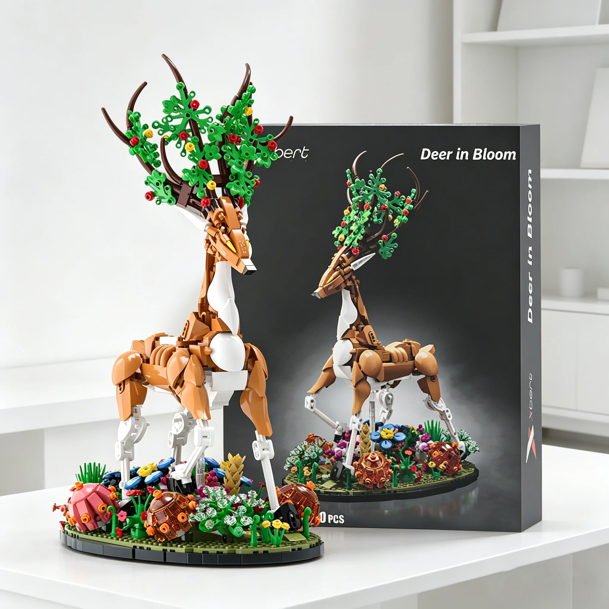 2026 New Mechanical-Style Reindeer Building Block Bouquet 1220Pcs Assembly Model for Boys and Girls Stress-Relief Building Set Home Decoration Creative Desktop Ornaments Holiday Gift
2026 New Mechanical-Style Reindeer Building Block Bouquet 1220Pcs Assembly Model for Boys and Girls Stress-Relief Building Set Home Decoration Creative Desktop Ornaments Holiday Gift