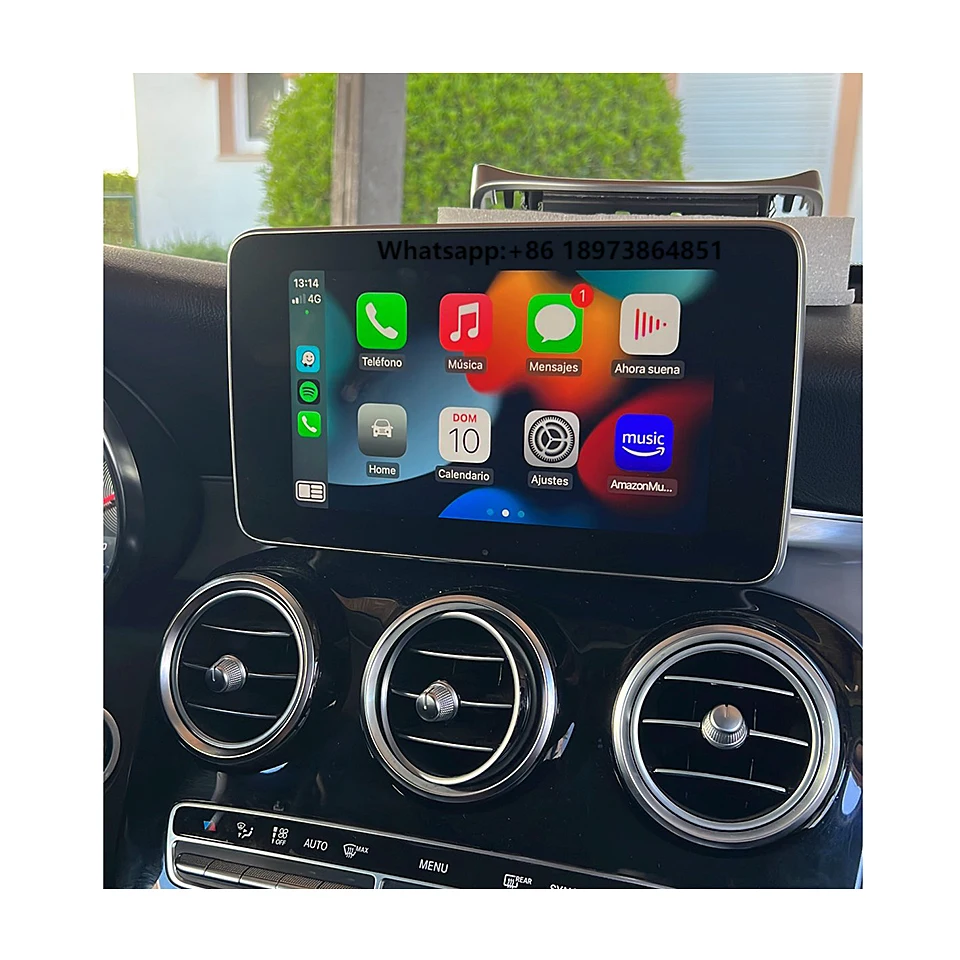 Wireless CarPlay Radio Retrofit W205 S205 C205 C200 C180 C260 C Class for Mercedes IOS CarPlay Android Auto Activator
Wireless CarPlay Radio Retrofit W205 S205 C205 C200 C180 C260 C Class for Mercedes IOS CarPlay Android Auto Activator