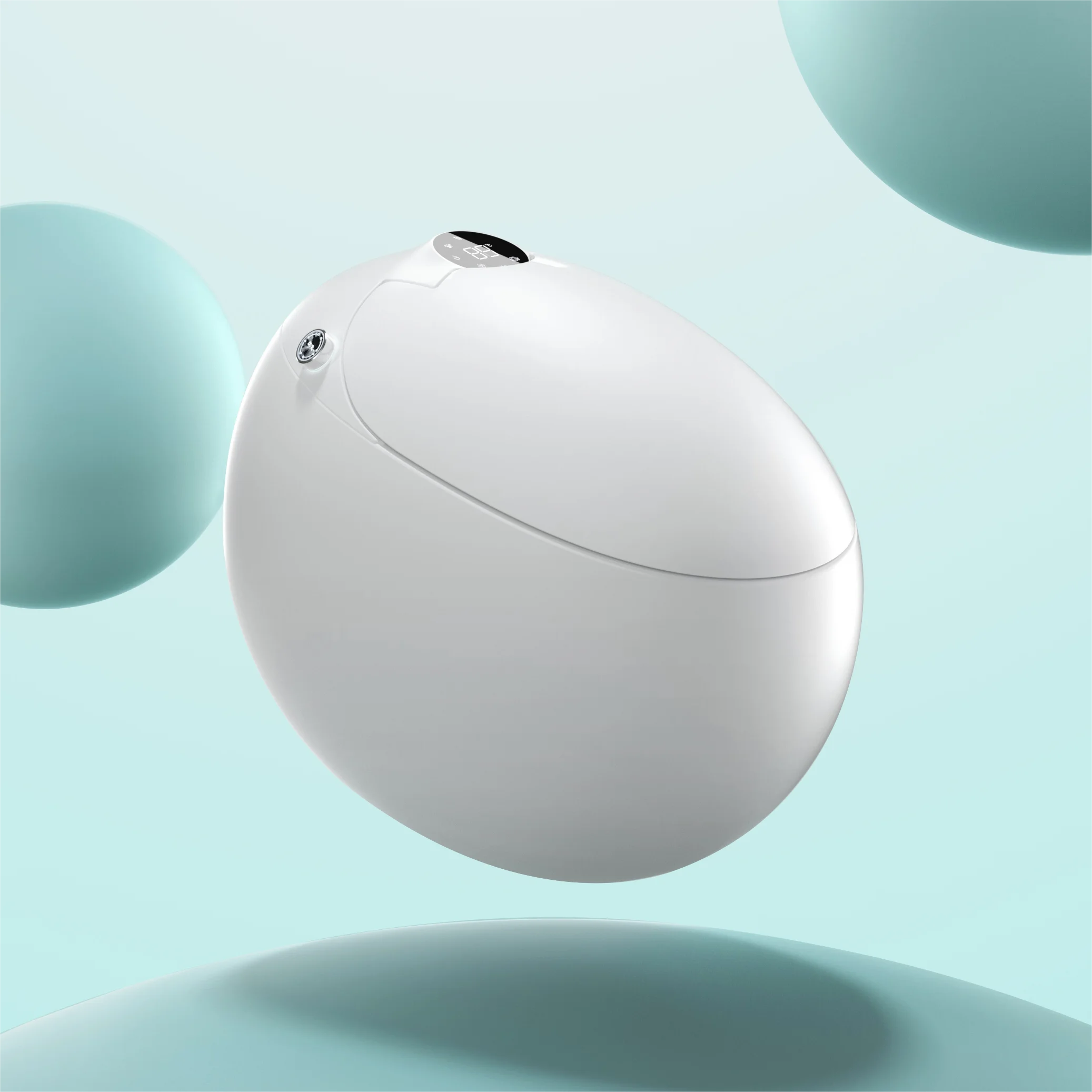 New Style Design Wc Set Bathroom Luxury WC Smart Toilet with Built in Water tank Egg Shape Intelligent Toilet
New Style Design Wc Set Bathroom Luxury WC Smart Toilet with Built in Water tank Egg Shape Intelligent Toilet