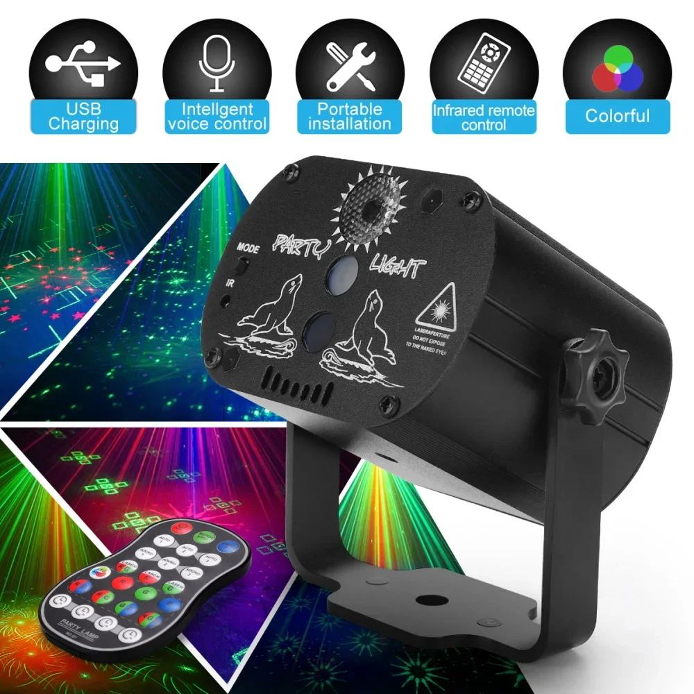 Лазерный проектор, 60 узоров, USB, не перезаряжаемый, RGB, для дискотеки, вечевечерние, Рождества, Хэллоуина, дня рождения
Лазерный проектор, 60 узоров, USB, не перезаряжаемый, RGB, для дискотеки, вечевечерние, Рождества, Хэллоуина, дня рождения