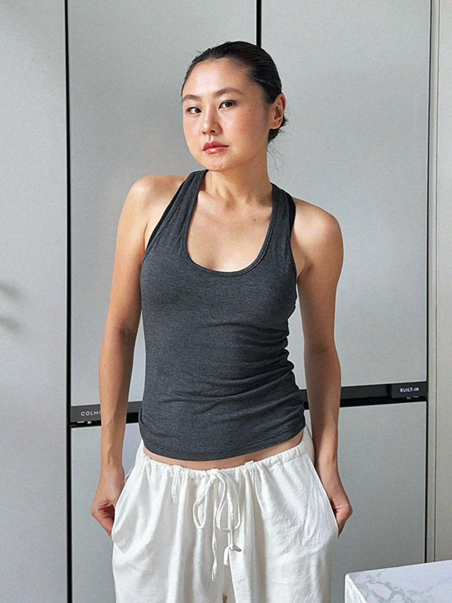 Органическая ультраэластичная майка TheLitt из бамбукового волокна, два цвета, базовая уличная майка-топ для молодых женщин на лето
Органическая ультраэластичная майка TheLitt из бамбукового волокна, два цвета, базовая уличная майка-топ для молодых женщин на лето