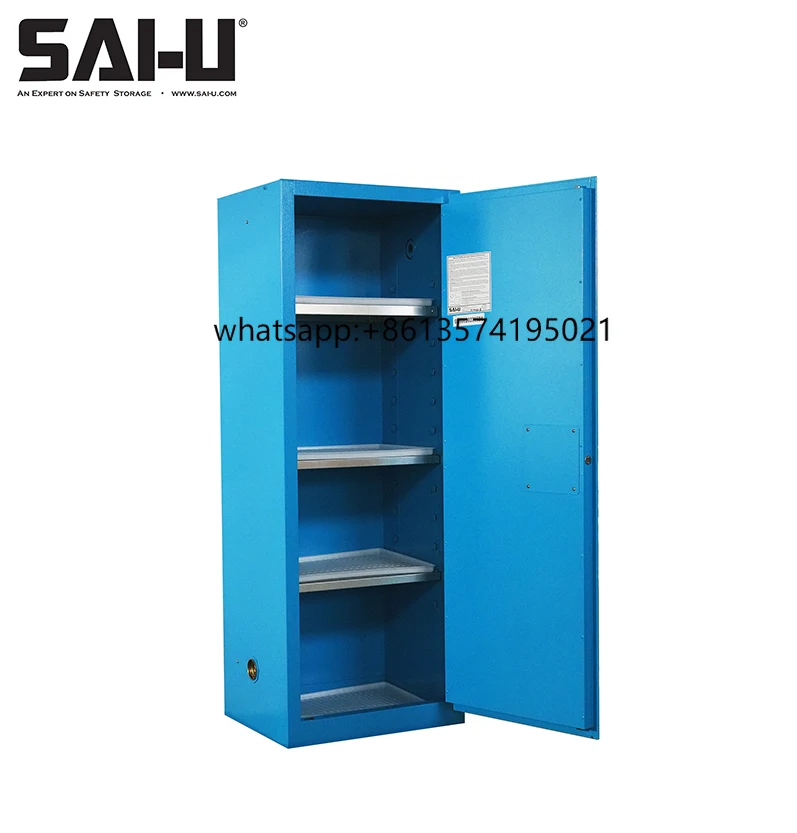 Blue Laboratory Medical Flammable Cabinet 22 Gal Suitable for Various Occasions SAI-U SC0022B
Blue Laboratory Medical Flammable Cabinet 22 Gal Suitable for Various Occasions SAI-U SC0022B