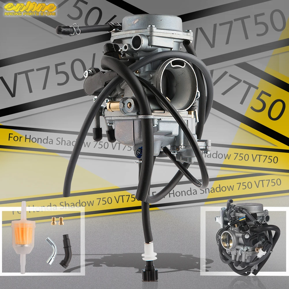 Motorcycle Carburetor Carb For Honda Shadow VT 750 Aero Spirit VT750 VT750CA VT750C2 Model Cruiser Carburettor Assy 2004-2009
Motorcycle Carburetor Carb For Honda Shadow VT 750 Aero Spirit VT750 VT750CA VT750C2 Model Cruiser Carburettor Assy 2004-2009