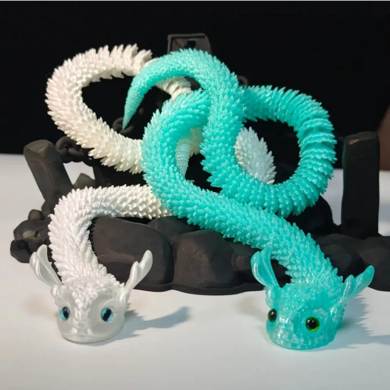 2025 Year Of The Snake 13cm Simulation Snake 3D Printing Toy Model Creative Desktop Decoration Ornaments Palm Toy Joints Movable
2025 Year Of The Snake 13cm Simulation Snake 3D Printing Toy Model Creative Desktop Decoration Ornaments Palm Toy Joints Movable