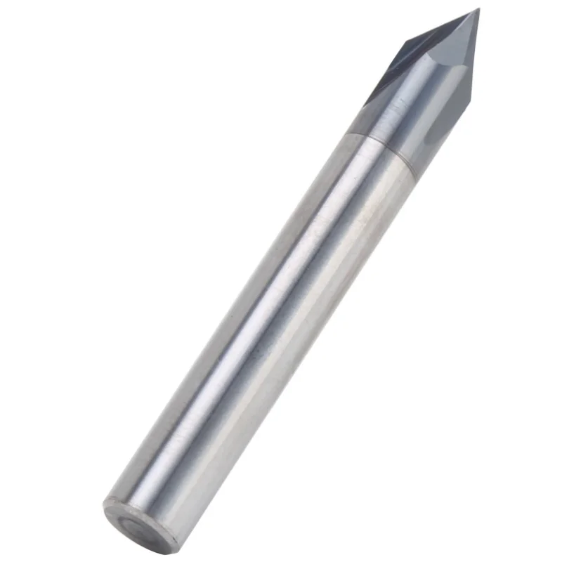 Chamfer End Mill 3 Flute 60° Milling Cutter Tungsten Steel CNC Carving Polishing Router BitD8 X 60° X 60L
Chamfer End Mill 3 Flute 60° Milling Cutter Tungsten Steel CNC Carving Polishing Router BitD8 X 60° X 60L