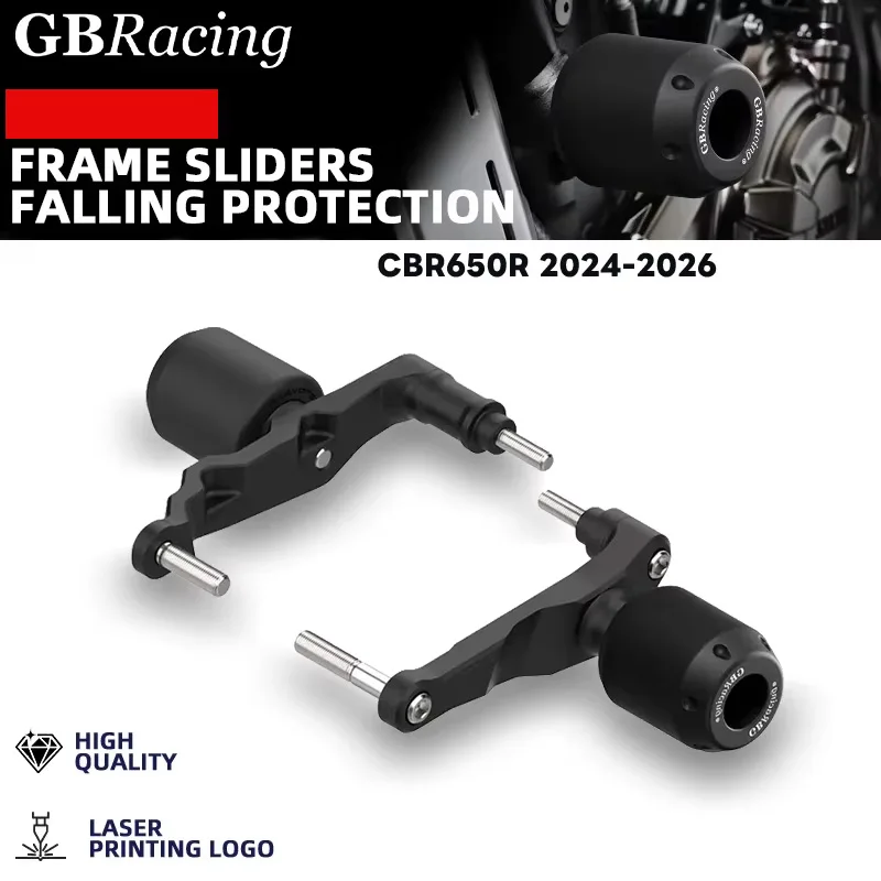 V2 GBRacing Falling Protection Crash Pad For CBR650R 2024-2026 New Motorcycles Accessories Frame Sliders Crash Protector
V2 GBRacing Falling Protection Crash Pad For CBR650R 2024-2026 New Motorcycles Accessories Frame Sliders Crash Protector
