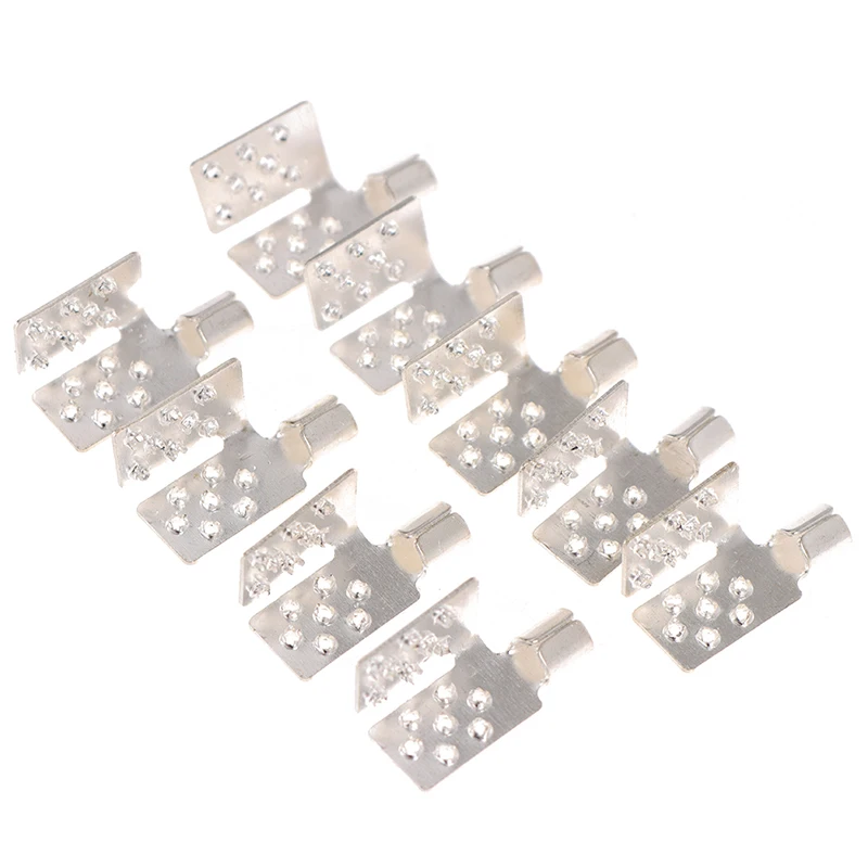 10Pcs Electric Floor Heating Film Connection Clips High Temperature Resistant Fixed Fastening Clamps for Home Improvement
10Pcs Electric Floor Heating Film Connection Clips High Temperature Resistant Fixed Fastening Clamps for Home Improvement