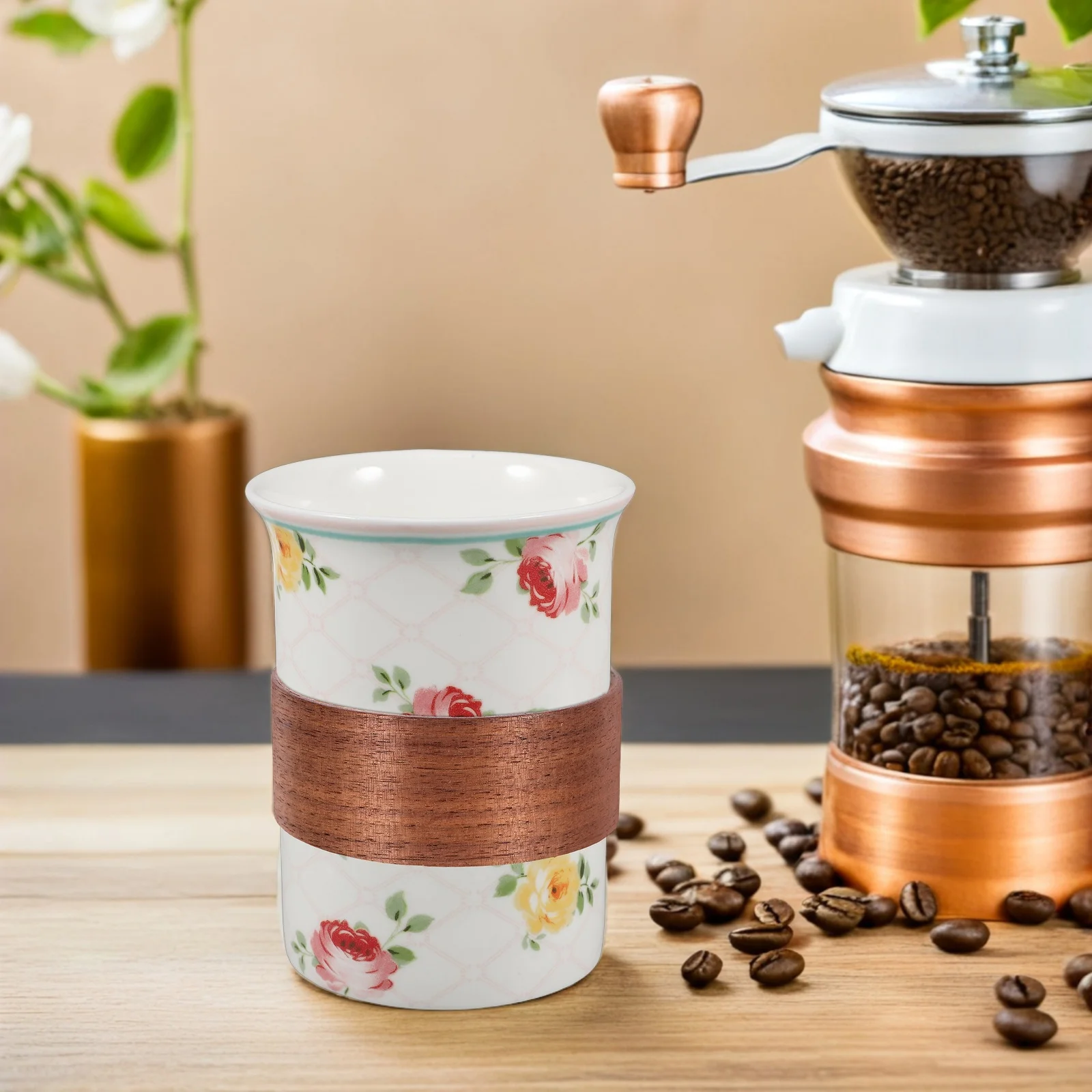 Natural Wood Heat Insulation Sleeve Stylish Mug Protector Clear Wood Grain Exquisite Craftsmanship Ideal Home Office Outdoor Use
Natural Wood Heat Insulation Sleeve Stylish Mug Protector Clear Wood Grain Exquisite Craftsmanship Ideal Home Office Outdoor Use