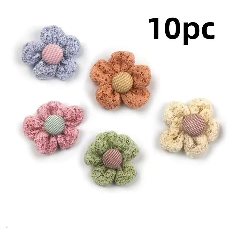 10Pcs Crochet Flower Hair Clips for Girls Kids Sweet Floral Hair Barrettes Multicolor Hair Accessories
10Pcs Crochet Flower Hair Clips for Girls Kids Sweet Floral Hair Barrettes Multicolor Hair Accessories