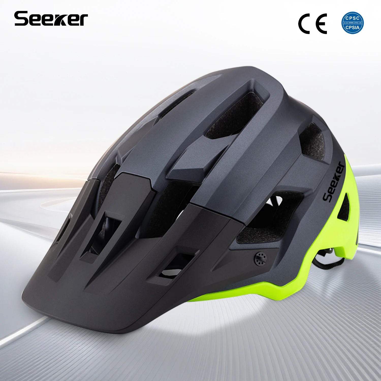 Seeker mountain bike helmet lightweight anti-impact MBT downhill forest road adult safety helmet bicycle outdoor riding helmet
Seeker mountain bike helmet lightweight anti-impact MBT downhill forest road adult safety helmet bicycle outdoor riding helmet