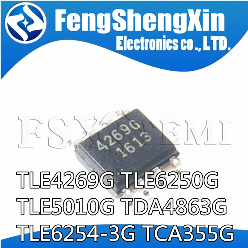 10pcs/lot TLE4269G 4269G TLE6250G 6250G TLE5010G TDA4863G TLE6254-3G TCA355G 6254-3G 4863G TDA4863-2G SOP-8 chips
10pcs/lot TLE4269G 4269G TLE6250G 6250G TLE5010G TDA4863G TLE6254-3G TCA355G 6254-3G 4863G TDA4863-2G SOP-8 chips
