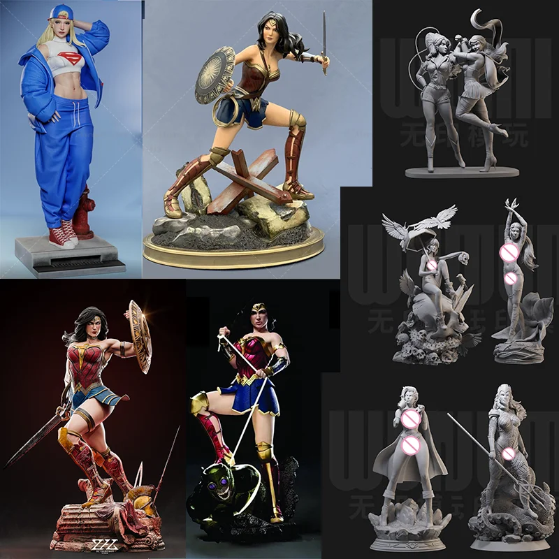 1/24 1/18 Scale DIY Self-assembled GK 3D Resin Un-panited Doll White Model Daughter of Goddess Diana Prince Queen Of Sea Mera
1/24 1/18 Scale DIY Self-assembled GK 3D Resin Un-panited Doll White Model Daughter of Goddess Diana Prince Queen Of Sea Mera