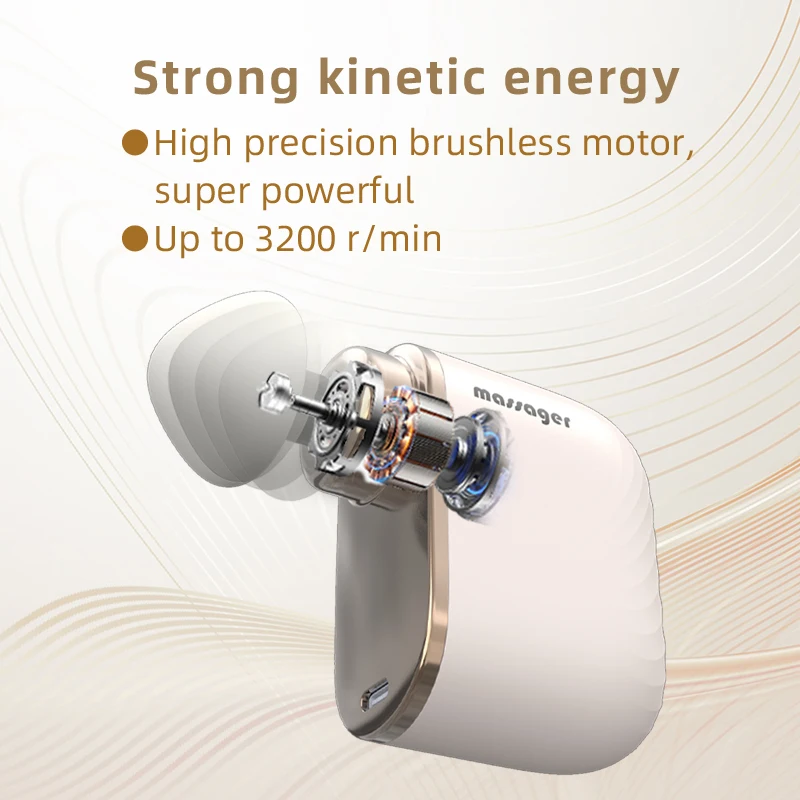 Mini Professional Massage Gun Portable Deep Tissue Impact Massager With Intelligent Pressure Sensor Gym Travel Office Quiet Exer
Mini Professional Massage Gun Portable Deep Tissue Impact Massager With Intelligent Pressure Sensor Gym Travel Office Quiet Exer