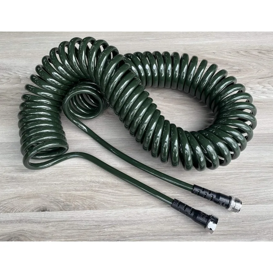 Water Right 300 Series Polyurethane Coil Garden Hose 75-Foot x 3/8-Inch Rosemary for Outdoor Gardening and Yard Maintenance wit
Water Right 300 Series Polyurethane Coil Garden Hose 75-Foot x 3/8-Inch Rosemary for Outdoor Gardening and Yard Maintenance wit
