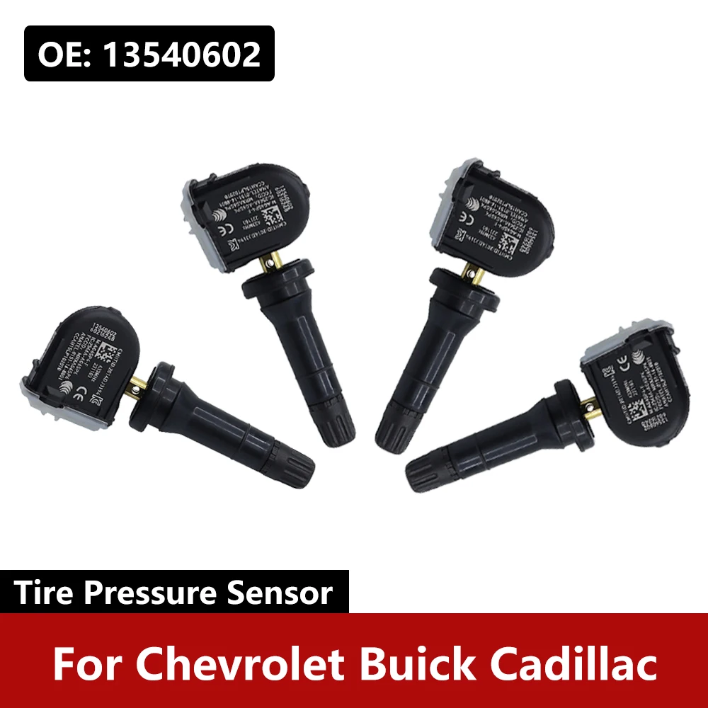 4PCS/Lot For Chevrolet Buick Cadillac 433MHZ TPMS Tire Pressure Monitor System Sensor 13540602
4PCS/Lot For Chevrolet Buick Cadillac 433MHZ TPMS Tire Pressure Monitor System Sensor 13540602