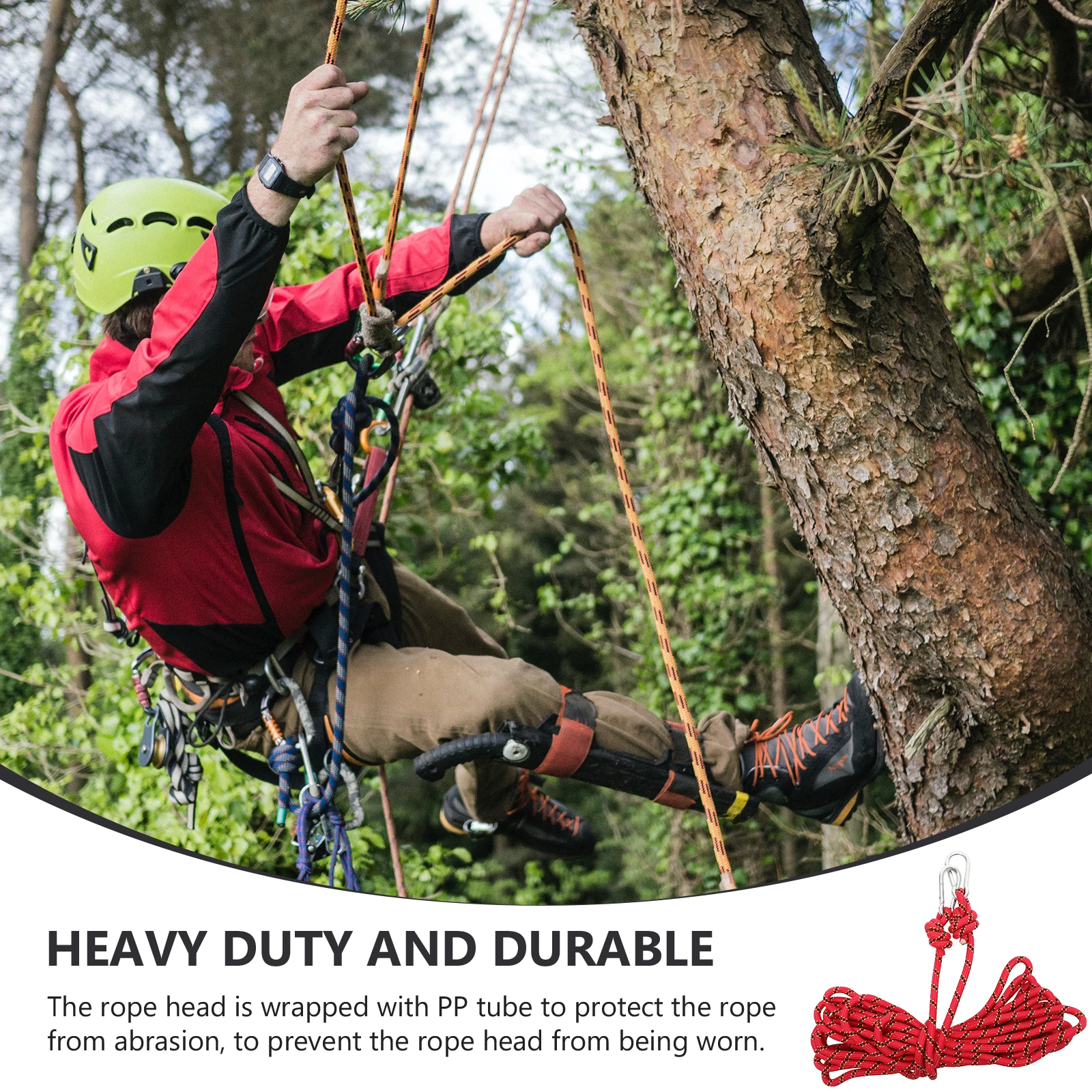 Mountaineering Rope Safety Climbing Ropes Rappelling Gym Rock Harness Outdoor Escape Camping for Adults
Mountaineering Rope Safety Climbing Ropes Rappelling Gym Rock Harness Outdoor Escape Camping for Adults