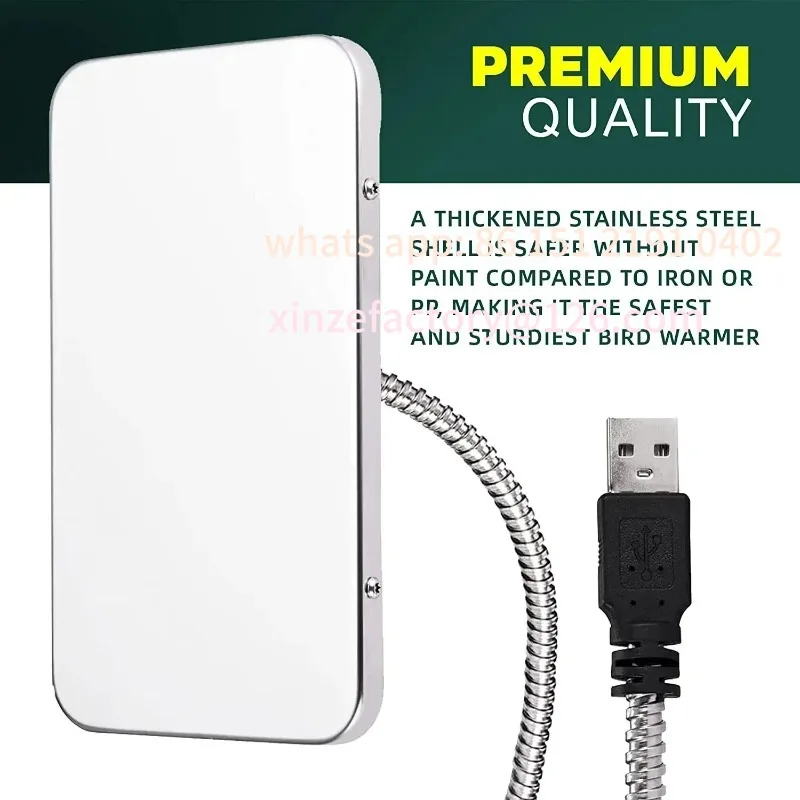 Customizable Bird Warmer for Parrot Accessories for Birds Pet Heater Parrots Heating Birds Thermostat
Customizable Bird Warmer for Parrot Accessories for Birds Pet Heater Parrots Heating Birds Thermostat