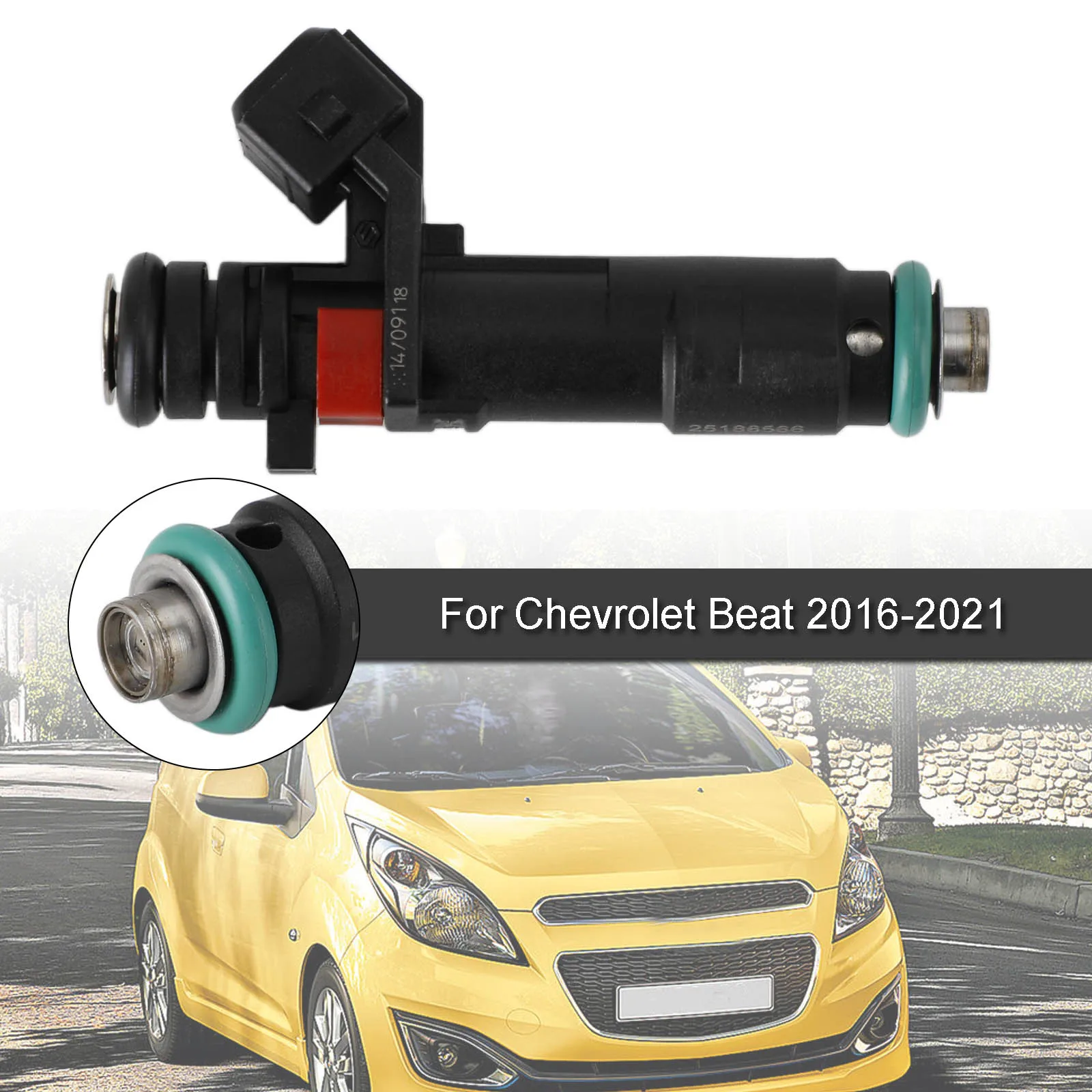 Artudatech 1PCS Fuel Injectors 96800843 Fit Chevrolet Spark 2011-2015 1.2L L4 INJ675
Artudatech 1PCS Fuel Injectors 96800843 Fit Chevrolet Spark 2011-2015 1.2L L4 INJ675