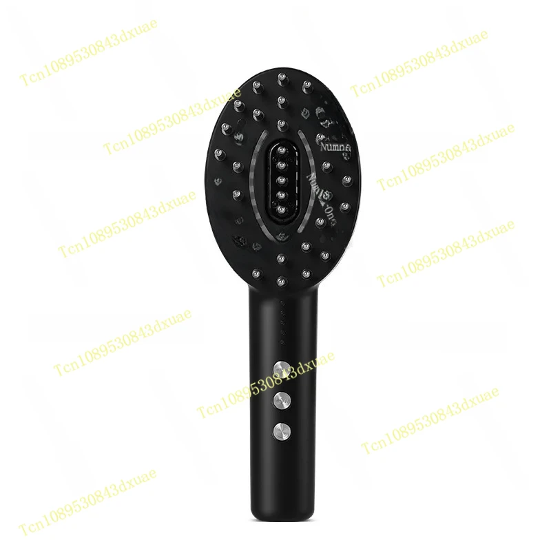 Microcurrent Scalp Massager Comb Growth Device With Red Blue Light Therapy Hair Care Nourishment