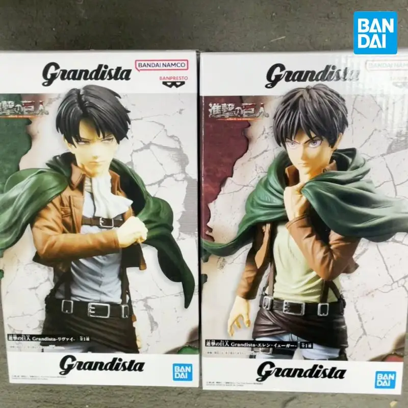 28 см оригинальная фигурка Bandai Namco Banpresto Attack On Titan Grandista Eren Yeager Levi Ackerma, модель коллекционной фигурки, игрушка в подарок
28 см оригинальная фигурка Bandai Namco Banpresto Attack On Titan Grandista Eren Yeager Levi Ackerma, модель коллекционной фигурки, игрушка в подарок