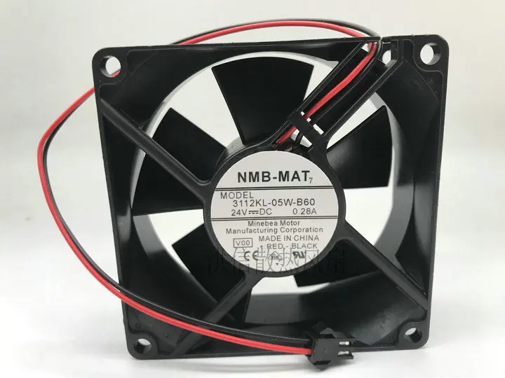 NMB-MAT 3112KL-05W-B60 DC 24 В 0,28 А 80x80x32 мм 2-проводной охлаждающий вентилятор 80 мм
NMB-MAT 3112KL-05W-B60 DC 24 В 0,28 А 80x80x32 мм 2-проводной охлаждающий вентилятор 80 мм