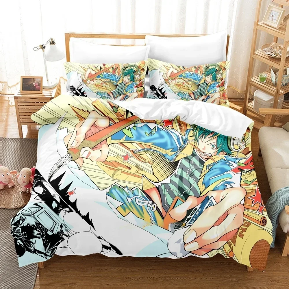 3D Printing Anime Bed Sheet Set Bakuman Bedding Set Single Twin Full Queen King Size Bed Set Adult Kid Bedroom Duvet Cover Sets
3D Printing Anime Bed Sheet Set Bakuman Bedding Set Single Twin Full Queen King Size Bed Set Adult Kid Bedroom Duvet Cover Sets