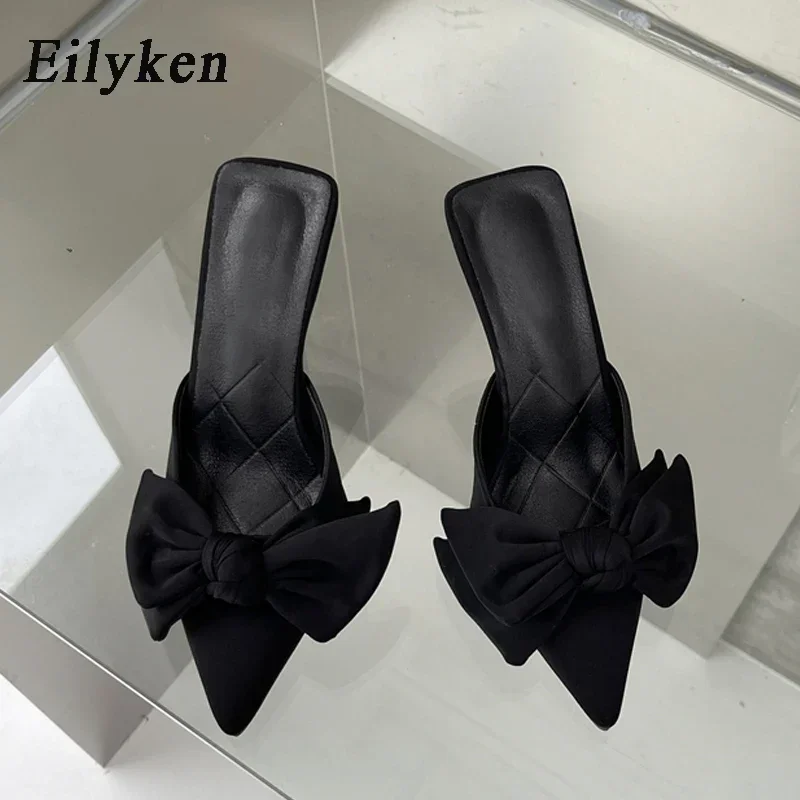 Eilyken New Fashion Butterfly-knot Women Slippers Summer Low Heels Mules Slide Shoes Elegant Pointed Toe Zapatos De Mujer
Eilyken New Fashion Butterfly-knot Women Slippers Summer Low Heels Mules Slide Shoes Elegant Pointed Toe Zapatos De Mujer