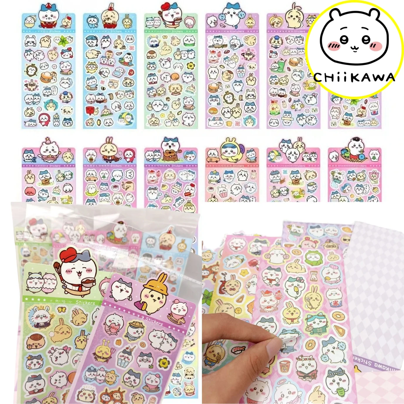 1-60PCS Anime Chiikawa Hachiware Mixed Laser Stickers Cartoon Usagi Kawaii Student Guka Manual Decorative Materials Girls Gifts
1-60PCS Anime Chiikawa Hachiware Mixed Laser Stickers Cartoon Usagi Kawaii Student Guka Manual Decorative Materials Girls Gifts