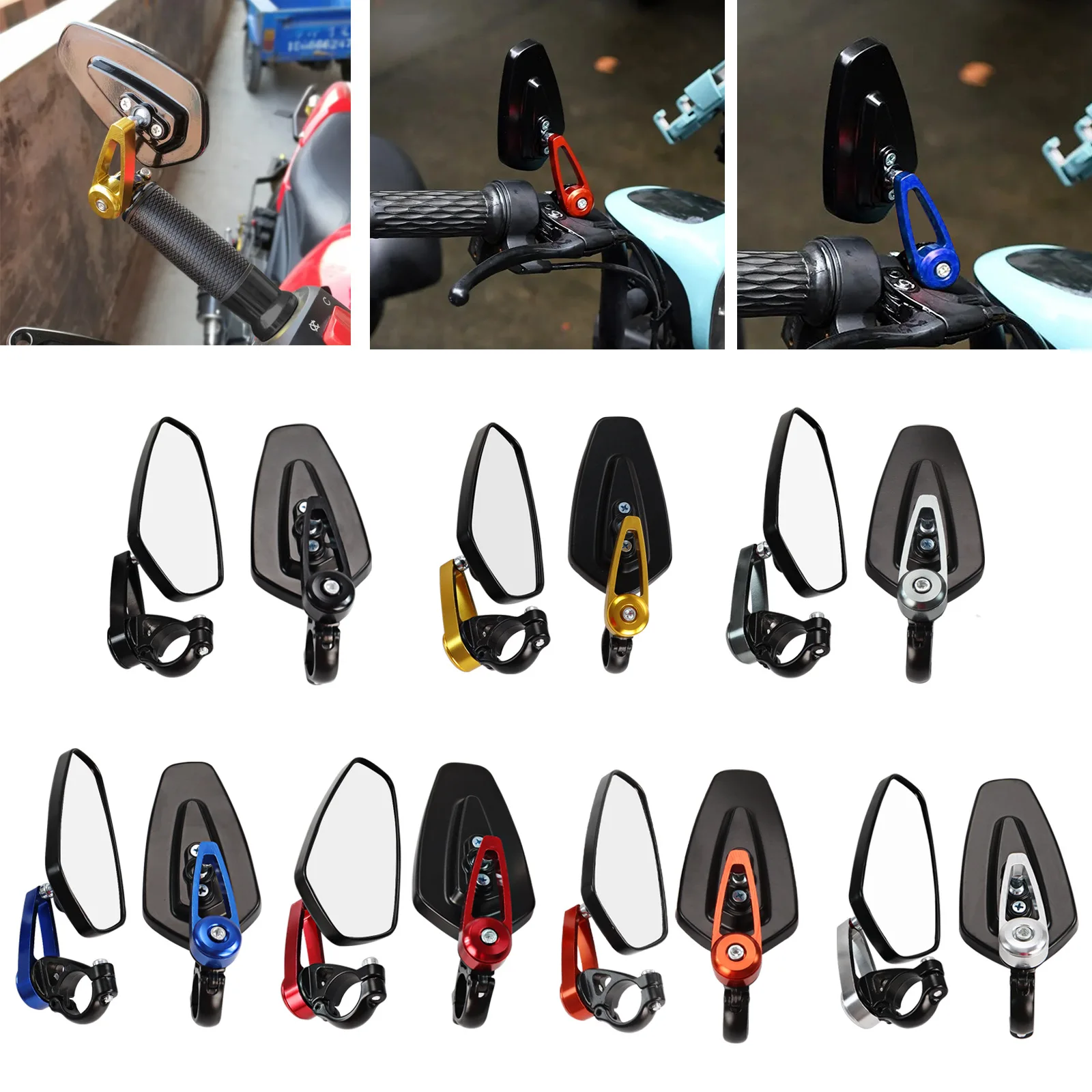 Motorcycle accessories for Harley Cruise Prince Car, modified retro handlebar rearview mirror rearview mirror all aluminum
Motorcycle accessories for Harley Cruise Prince Car, modified retro handlebar rearview mirror rearview mirror all aluminum