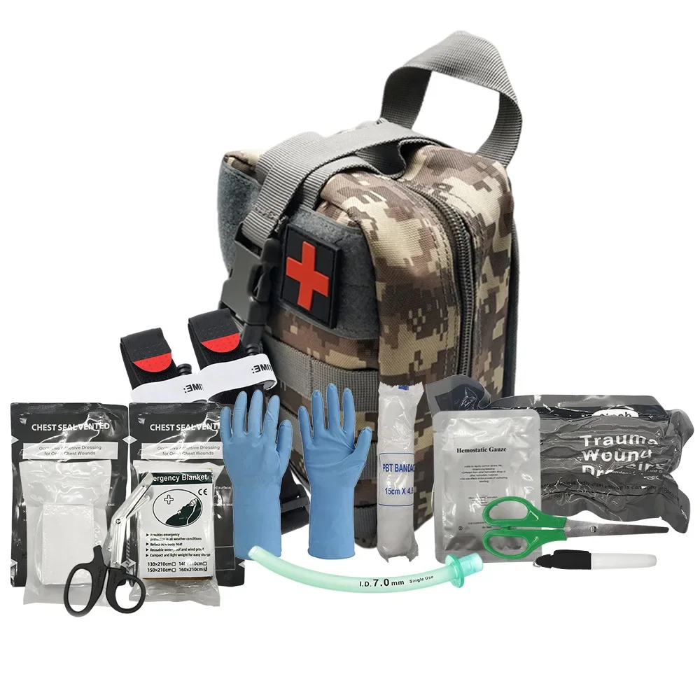 Outdoor portable storage accessory bag camouflage multifunctional mountaineering rescue bag set 
Outdoor portable storage accessory bag camouflage multifunctional mountaineering rescue bag set