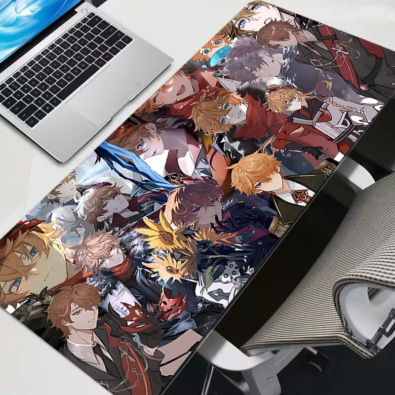 Genshin Impact Gaming Mouse Pad Tartaglia Anime Keyboard Pad PC Accessories Gamer Cabinet Desk Mat Anti Slip Desk Mat XXL Carpet
Genshin Impact Gaming Mouse Pad Tartaglia Anime Keyboard Pad PC Accessories Gamer Cabinet Desk Mat Anti Slip Desk Mat XXL Carpet