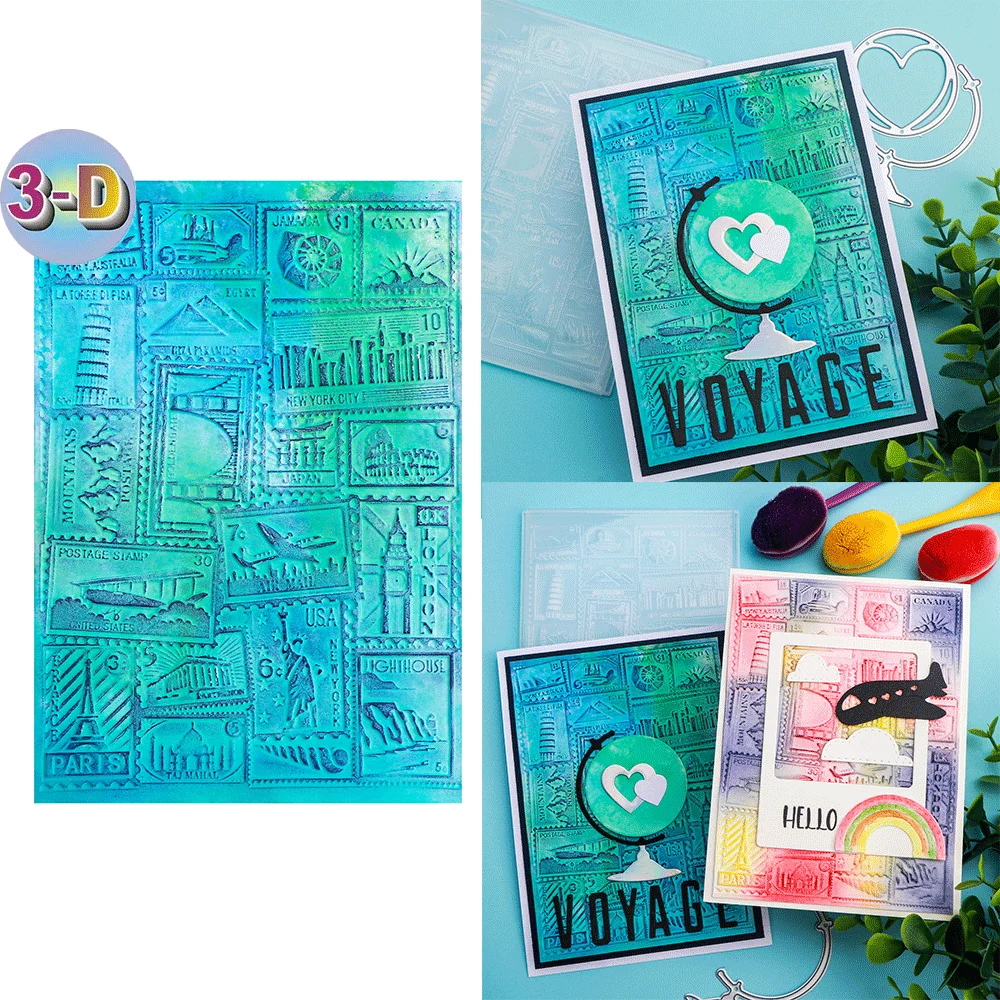 Air Mail 3D Embossing Folder and Matching Dies for Adding Textured Detail To Paper Crafting Card Making Supplies
Air Mail 3D Embossing Folder and Matching Dies for Adding Textured Detail To Paper Crafting Card Making Supplies