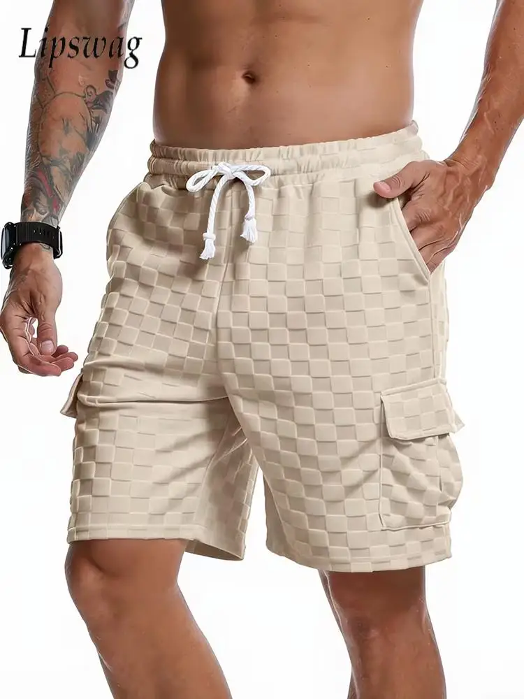Stylish Plaid Jacquard Shorts Mens 2026 Summer Outdoor Casual Pure Color Multi-pocket Cargo Shorts Vintage Men Drawstring Shorts
Stylish Plaid Jacquard Shorts Mens 2026 Summer Outdoor Casual Pure Color Multi-pocket Cargo Shorts Vintage Men Drawstring Shorts