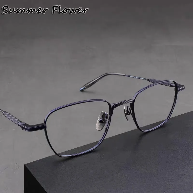 Men Prescription Glasses Pure Titanium IP High End Eyewear Frame Recipe for Vision Lens Multifocal Wide Field Progressive Glass
Men Prescription Glasses Pure Titanium IP High End Eyewear Frame Recipe for Vision Lens Multifocal Wide Field Progressive Glass
