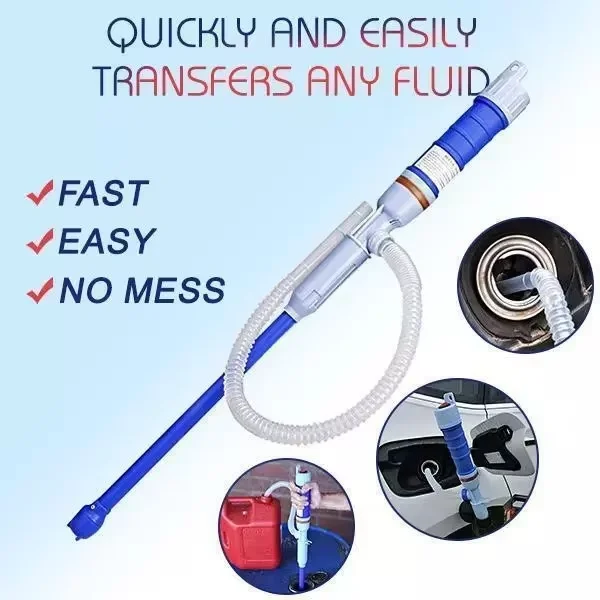 Electric Oil Pump Siphon Liquid Transfer Pump Battery Powered Electric Fuel Transfer Siphon Pump Car Gas Oil Water Liquid Tool
Electric Oil Pump Siphon Liquid Transfer Pump Battery Powered Electric Fuel Transfer Siphon Pump Car Gas Oil Water Liquid Tool