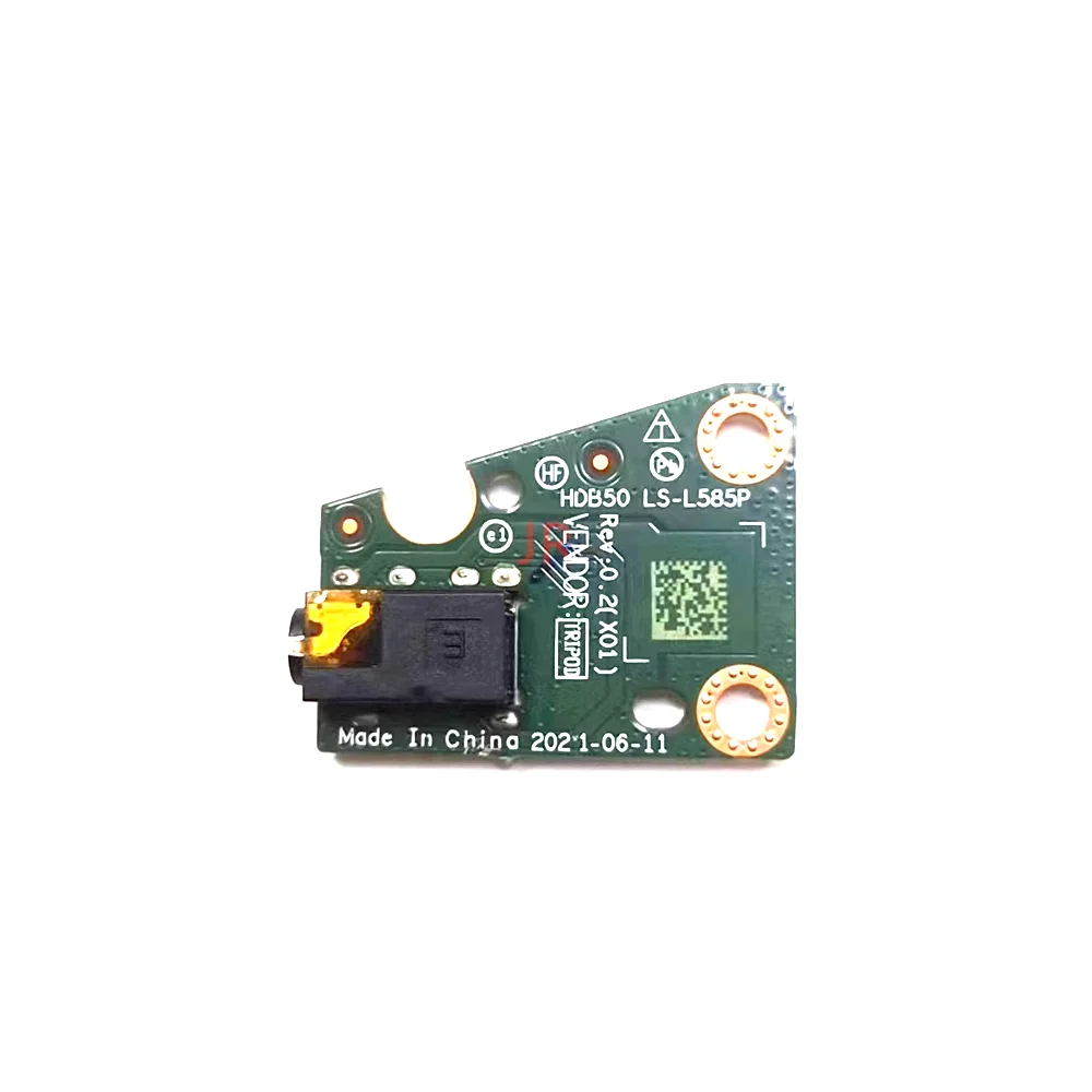 HDB50 LS-L585P для DELL Latitude 7520, плата интерфейса аудио наушников 0K3J7M K3J7M, 100% тест в порядке
HDB50 LS-L585P для DELL Latitude 7520, плата интерфейса аудио наушников 0K3J7M K3J7M, 100% тест в порядке