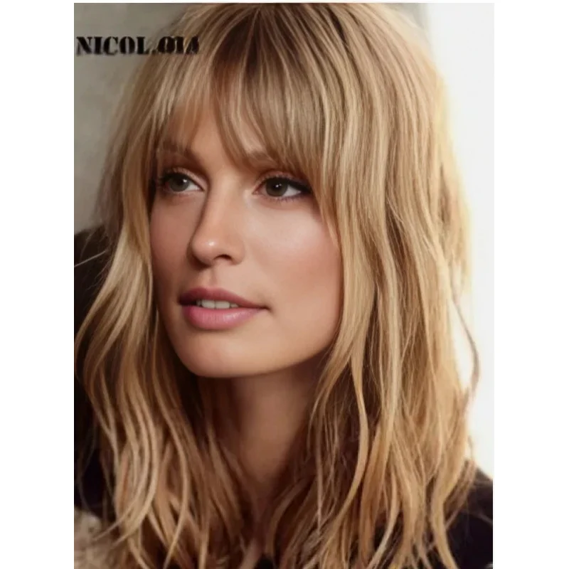 New Womens Long Natural Light Blond Brown Wavy Wig 16 Inch
New Womens Long Natural Light Blond Brown Wavy Wig 16 Inch