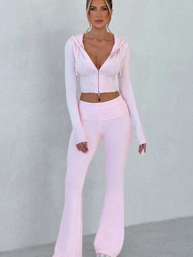 Elsa Women's Fashionable Casual Zipper Hooded Top And Flared Pants Set Spring Summer New Arrival Versatile Teen Girls Outfit
Elsa Women's Fashionable Casual Zipper Hooded Top And Flared Pants Set Spring Summer New Arrival Versatile Teen Girls Outfit