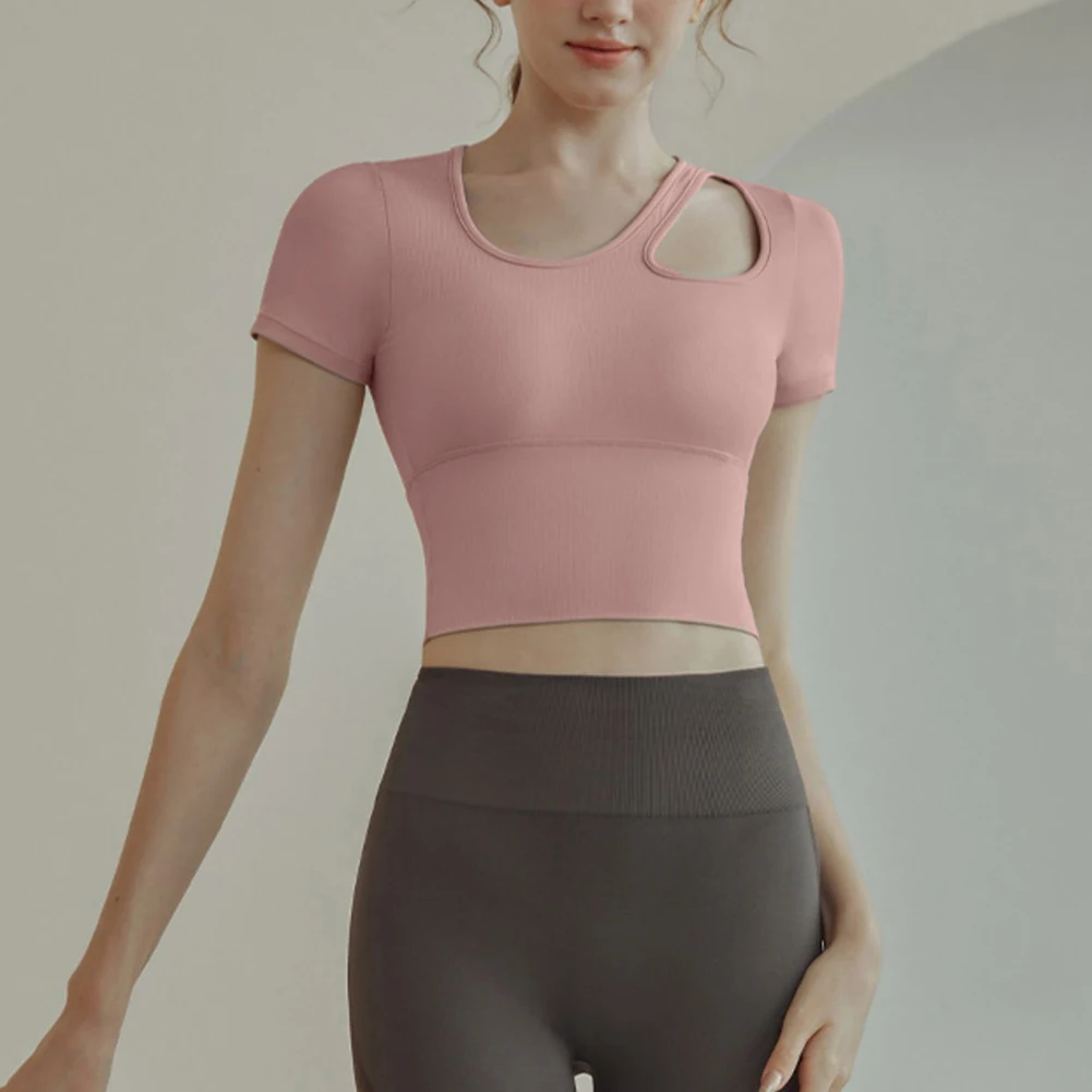 Gym Workout Tee Breathable Sports T-shirt Casual Style Chest Pad Included Polyester Fabric Short Sleeve Design
Gym Workout Tee Breathable Sports T-shirt Casual Style Chest Pad Included Polyester Fabric Short Sleeve Design