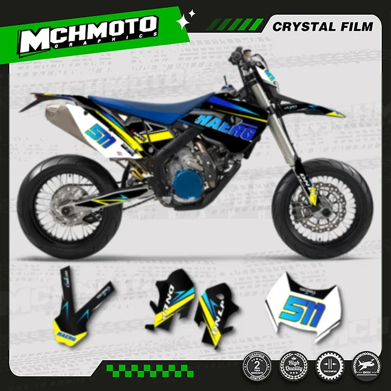 MCHMFG Custom Team Graphics Backgrounds Decals Stickers Kit For HUSABERG 2009-2012 FE390 450 570-TE250 300 -FX450-FS570 003
MCHMFG Custom Team Graphics Backgrounds Decals Stickers Kit For HUSABERG 2009-2012 FE390 450 570-TE250 300 -FX450-FS570 003