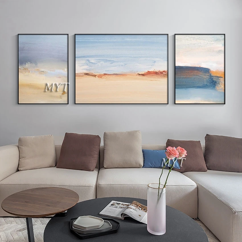 3 Piece Canvas Art Light Color Concise Style Contemporary Abstract Oil Painting No Frame Wall Picture For Living Room Home Decor
3 Piece Canvas Art Light Color Concise Style Contemporary Abstract Oil Painting No Frame Wall Picture For Living Room Home Decor