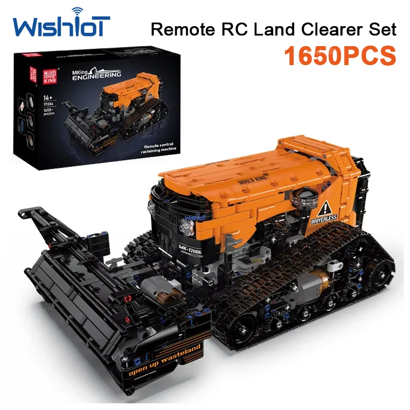 Mould King 1650pcs RC Land Reclamation Machine APP Control Technical Model Kit Building Bricks Toy Boys Gifts Collection
Mould King 1650pcs RC Land Reclamation Machine APP Control Technical Model Kit Building Bricks Toy Boys Gifts Collection