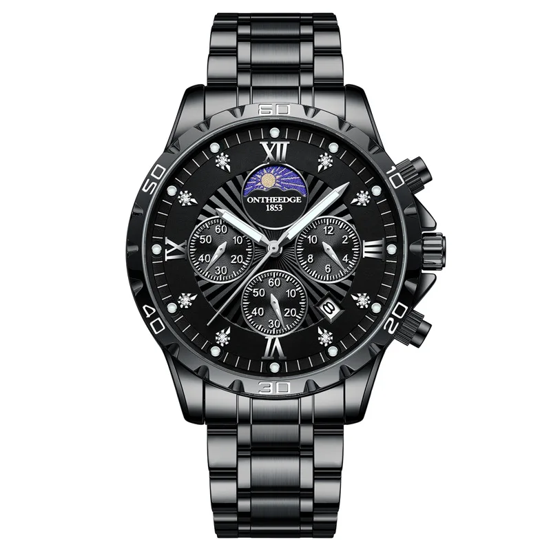 、Swiss RuiZhiYuan Multi-Function Men's Watch | Luminous Waterproof Stainless Steel Wristwatch | Chronograph Sports Watch
、Swiss RuiZhiYuan Multi-Function Men's Watch | Luminous Waterproof Stainless Steel Wristwatch | Chronograph Sports Watch