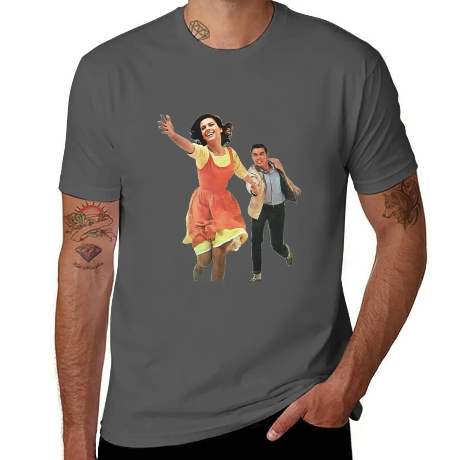 West — Tony Maria and Side Story T-Shirt Soft Durable Cotton T-Shirt
West — Tony Maria and Side Story T-Shirt Soft Durable Cotton T-Shirt